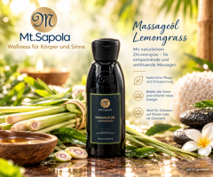 Mt.Sapola Massageöl Lemongrass 65ml