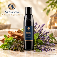 Mt.Sapola Massageöl Oriental Wood