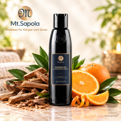 Massageöl Sandelholz-Orange
